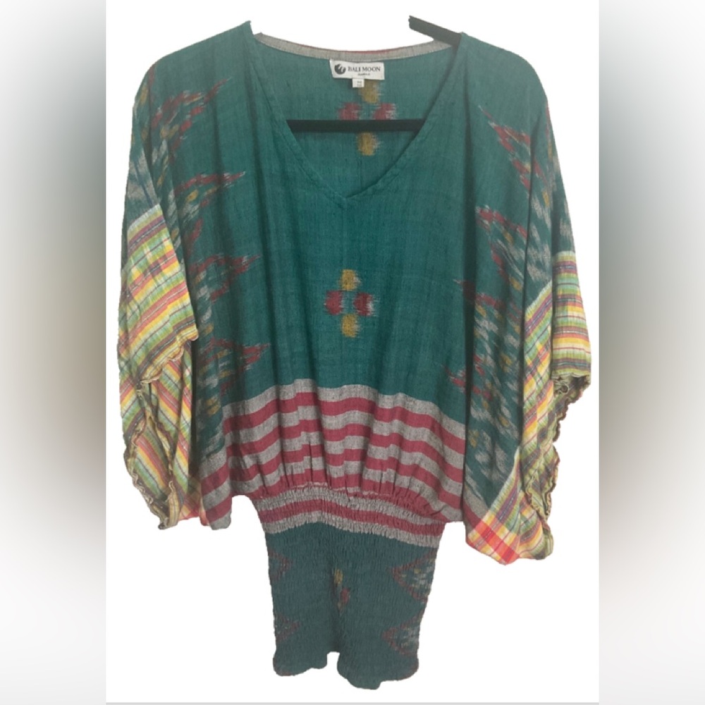 Bali Moon Butterfly Style Tunic ..One Size